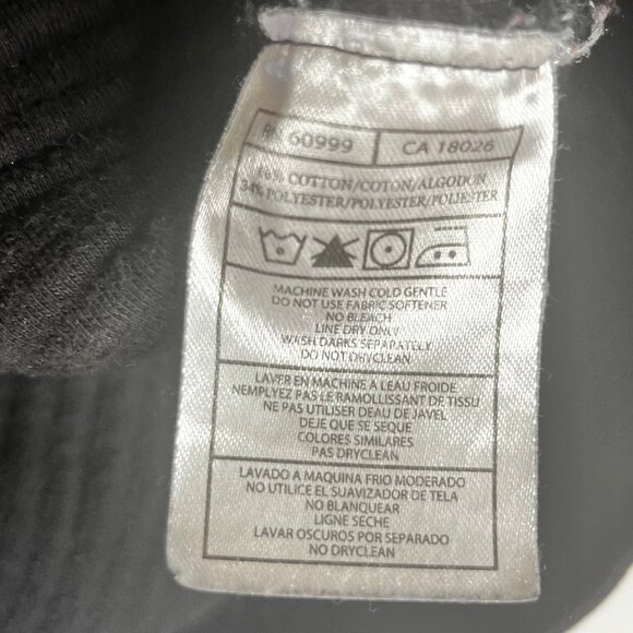 Antigua Pittsburgh Penguins Pullover Shirt Jacket Mens Medium Black Textured - Picture 8 of 8